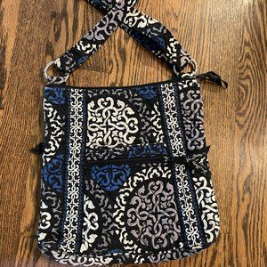 Vera Bradley Canterberry Cobalt Hipster Crossbody
